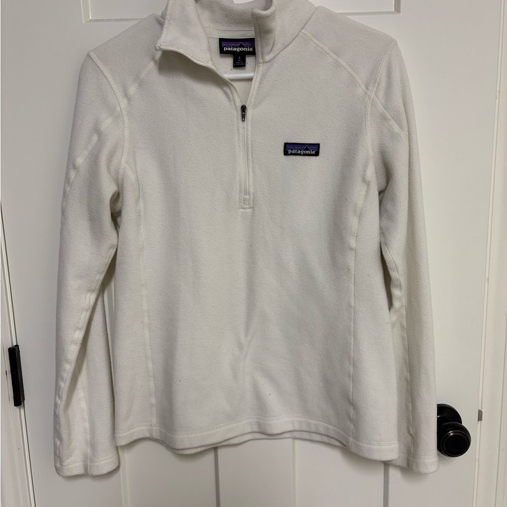 Patagonia Women's Cream Cowl Neck Sweater